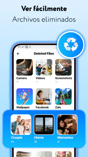 Recuperar Fotos Borradas App screenshot