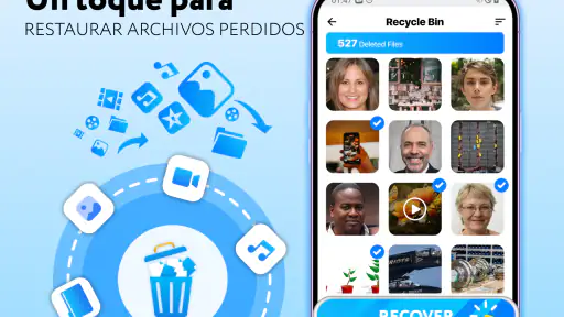 Recuperar Fotos Borradas App screenshot