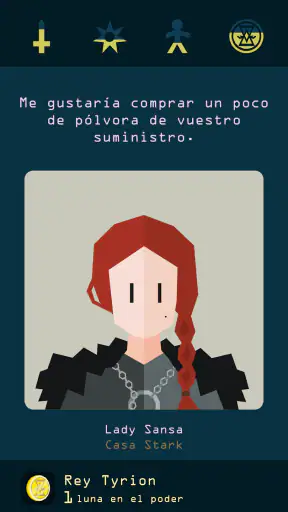 Reigns: Juego de Tronos screenshot