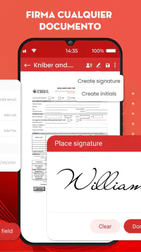 Rellenar y Firmar PDF, Editar screenshot