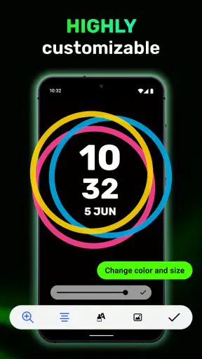 Reloj Fondo de pantalla vivo screenshot
