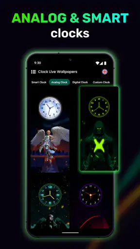 Reloj Fondo de pantalla vivo screenshot