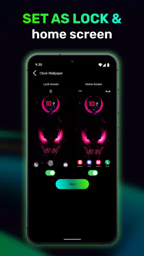 Reloj Fondo de pantalla vivo screenshot