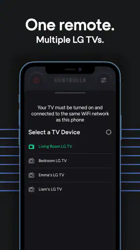 Remote for LG Smart TV, WebOS screenshot