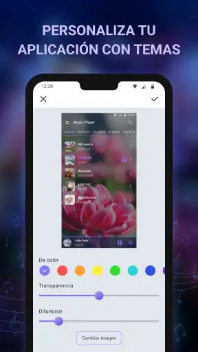 Reproductor de musica & Music screenshot