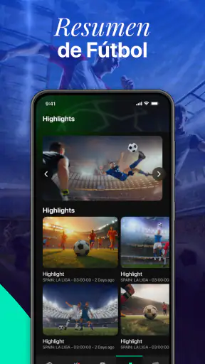 Resultados de fútbol en vivo screenshot