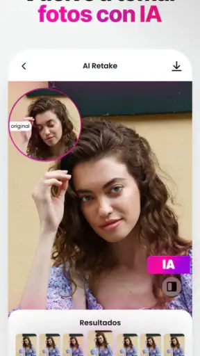 Retake IA: Editor de Cara screenshot