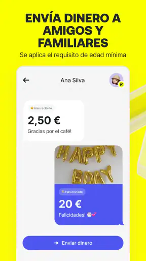 Revolut <18 screenshot