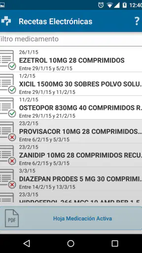 RiojaSalud screenshot