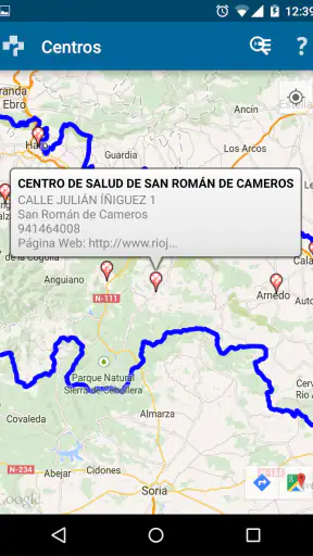 RiojaSalud screenshot