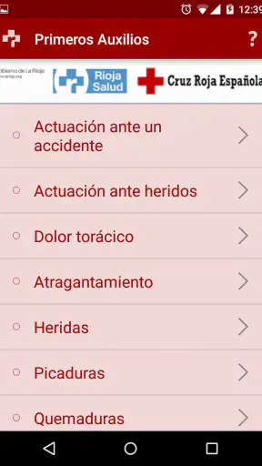 RiojaSalud screenshot