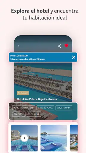 RIU Hotels & Resorts screenshot