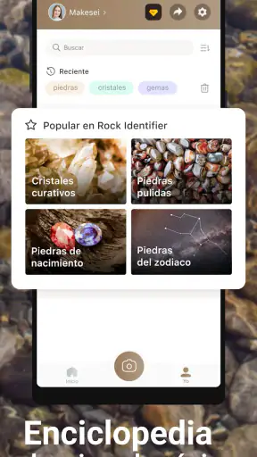 Rock Identifier: Escanear Roca screenshot