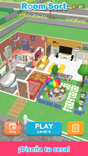 Room Sort screenshot