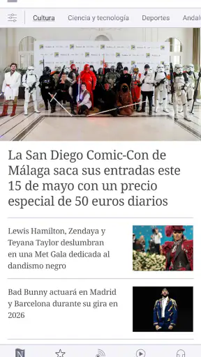 RTVE Noticias screenshot