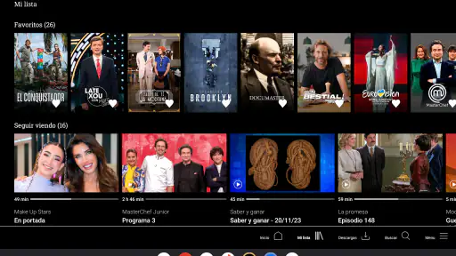 RTVE Play Android TV screenshot