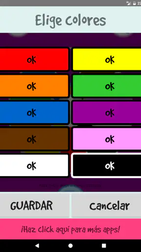 Ruleta Colores screenshot