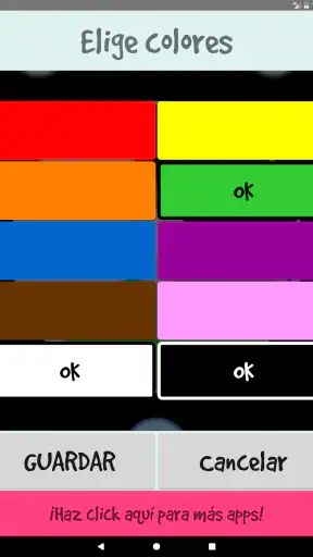 Ruleta Colores screenshot