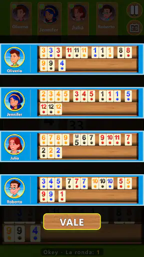 Rummy 4 en 1 Juego de mesa screenshot