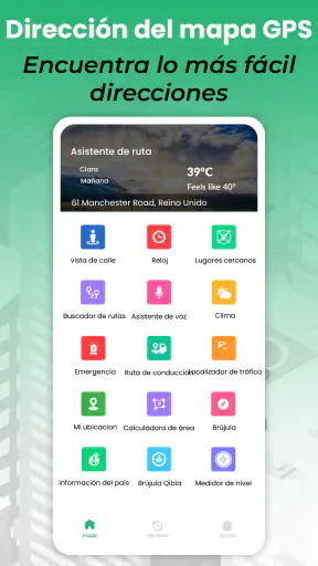 Ruta Mapa Navegación sendero screenshot