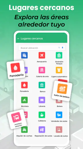 Ruta Mapa Navegación sendero screenshot