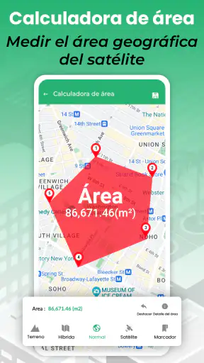 Ruta Mapa Navegación sendero screenshot