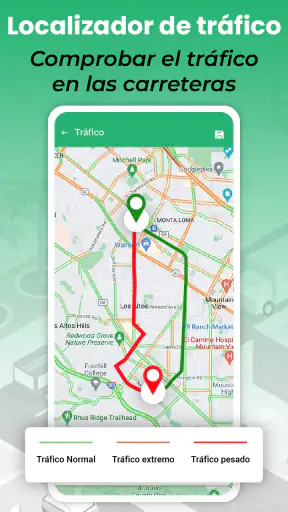 Ruta Mapa Navegación sendero screenshot