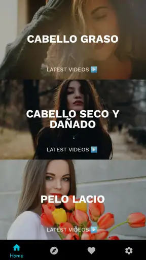 Rutina de cuidado del cabello screenshot