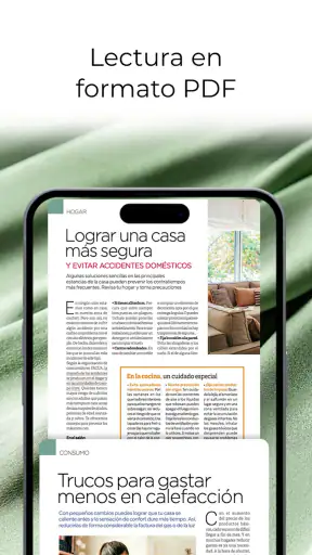Saber Vivir revista screenshot