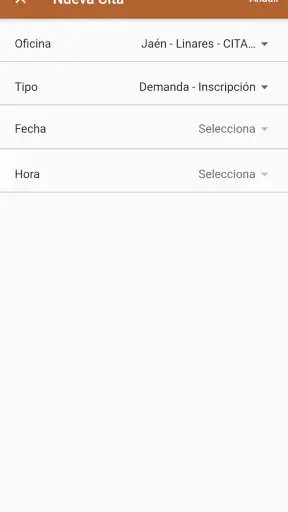 SAE. Servicio Andaluz de Emple screenshot
