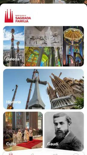 Sagrada Familia Oficial screenshot