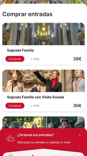 Sagrada Familia Oficial screenshot