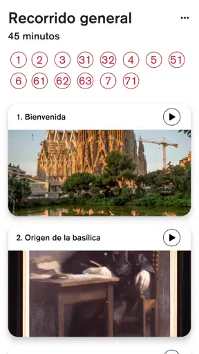 Sagrada Familia Oficial screenshot