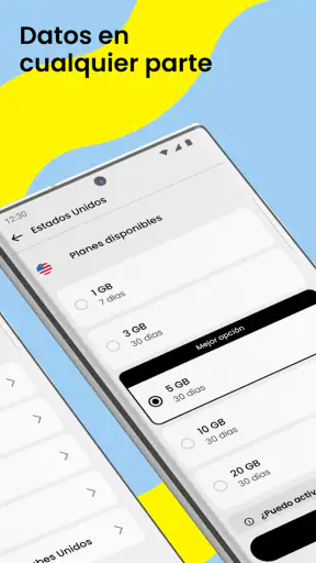 Saily: datos eSIM para viajar screenshot