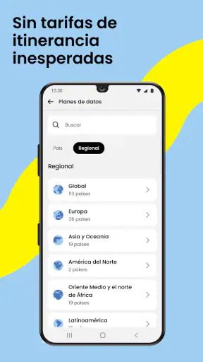 Saily: datos eSIM para viajar screenshot
