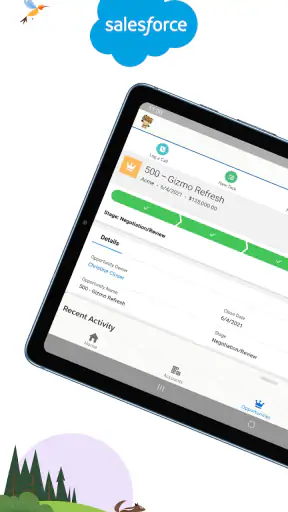 Salesforce screenshot
