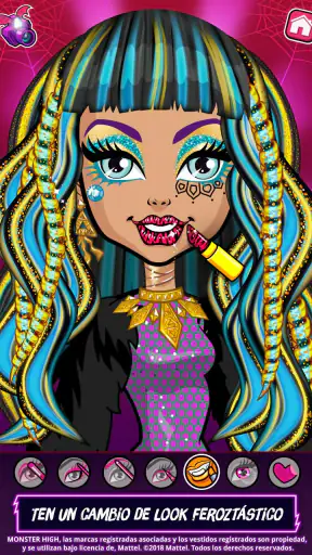 Salón de belleza Monster High™ screenshot
