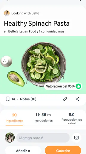 Samsung Food: Plan de comidas screenshot