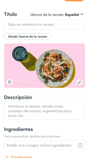 Samsung Food: Plan de comidas screenshot
