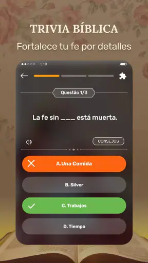 Santa Biblia - Versículo+Audio screenshot