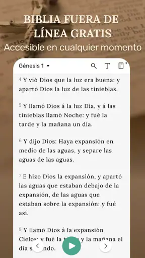 Santa Biblia - Versículo+Audio screenshot