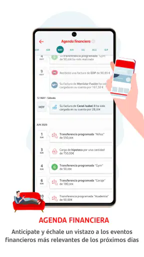 Santander España screenshot