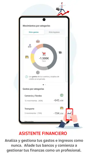 Santander España screenshot