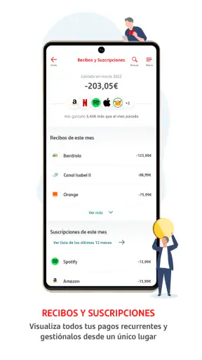 Santander España screenshot