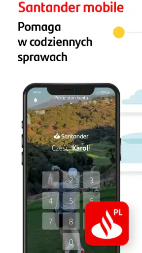 Santander mobile screenshot