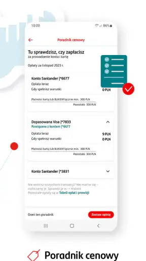 Santander mobile screenshot