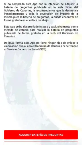 SCS OPOSICIONES screenshot