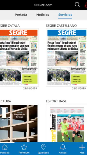 SEGRE screenshot