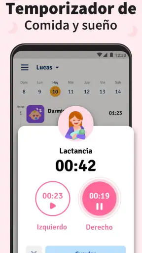 Seguimiento del Bebé:Lactancia screenshot