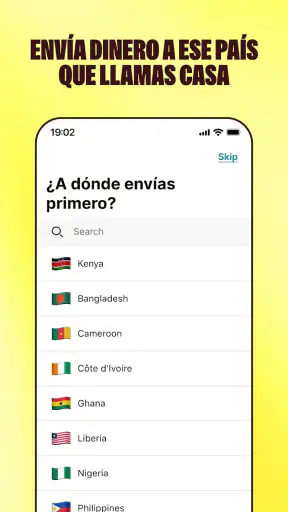 Sendwave-Envía dinero con amor screenshot